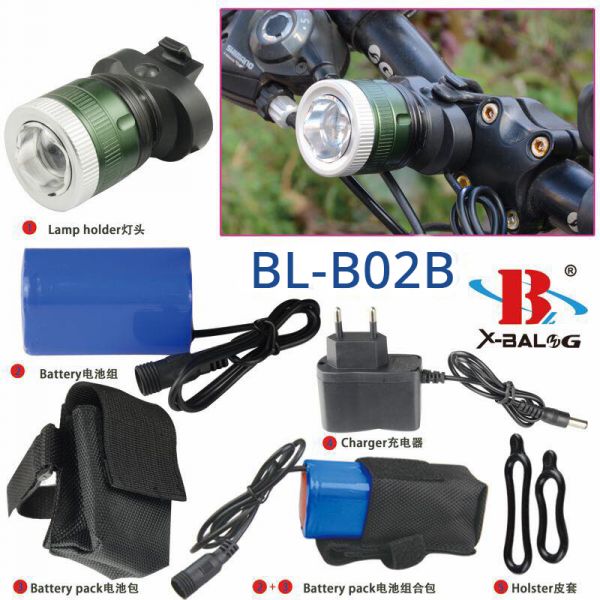 Велофонарь BL-B02B-T6