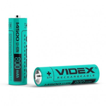 Аккумулятор Videx 14500 800 mAh (без защиты)