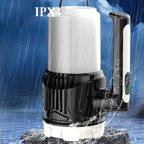 Фонарь кемпинг переносной 22031-XPG+LED(white+yellow), 2x18650, ЗУ Type-C, Box