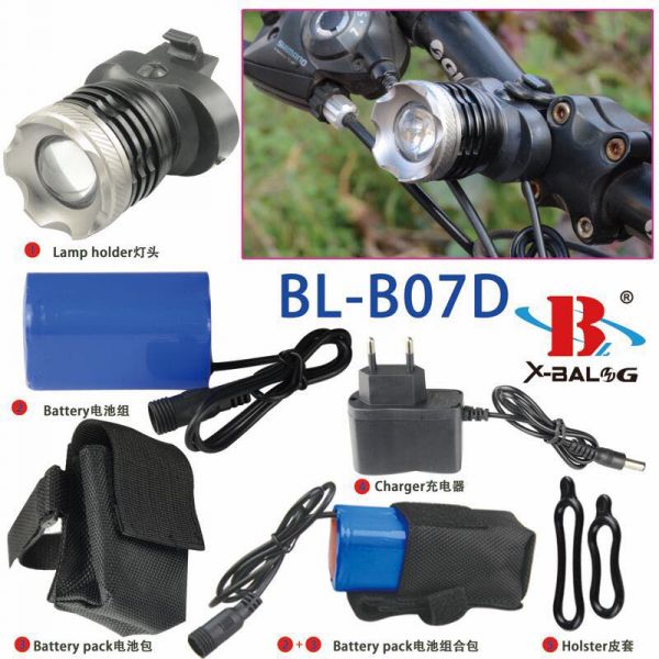 Велофонарь BL-B07D-T6