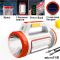 Фонарь переносной X-Balog 5158-LED+COB, power bank, Li-Ion аккум., солнечная батарея, ЗУ microUSB, Box