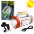 Фонарь переносной X-Balog 5158-LED+COB, power bank, Li-Ion аккум., солнечная батарея, ЗУ microUSB, Box