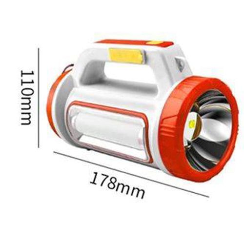 Фонарь переносной X-Balog 5158-LED+COB, power bank, Li-Ion аккум., солнечная батарея, ЗУ microUSB, Box