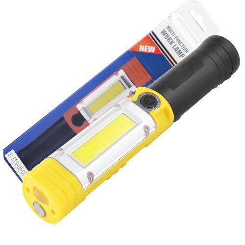 Фонарь кемпинг Police B519-XPE+COB(red), 3xAA, магнит