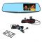 Автомобильный видеорегистратор-зеркало DVR L900 с двумя камерами, 4.3''
