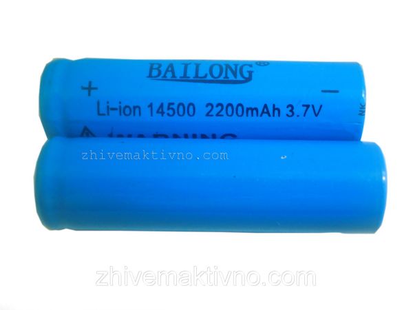 Аккумулятор Bailong BL-14500 Li-Ion 3.7V 2200mAh