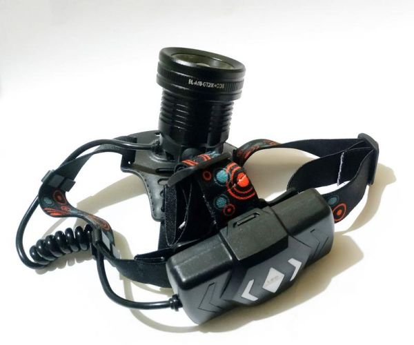 Налобный фонарь Bailong BL-A19-GT200+COB, usb