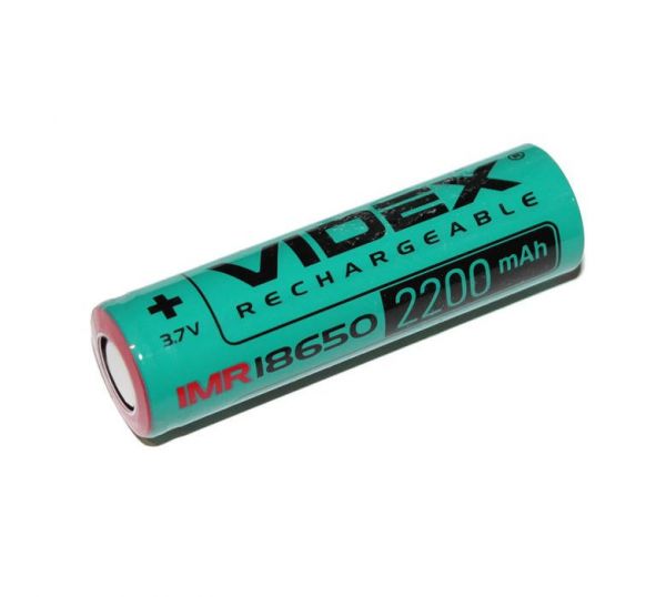 Аккумулятор Videx 18650(высокотоковый) 2200mAh 22A
