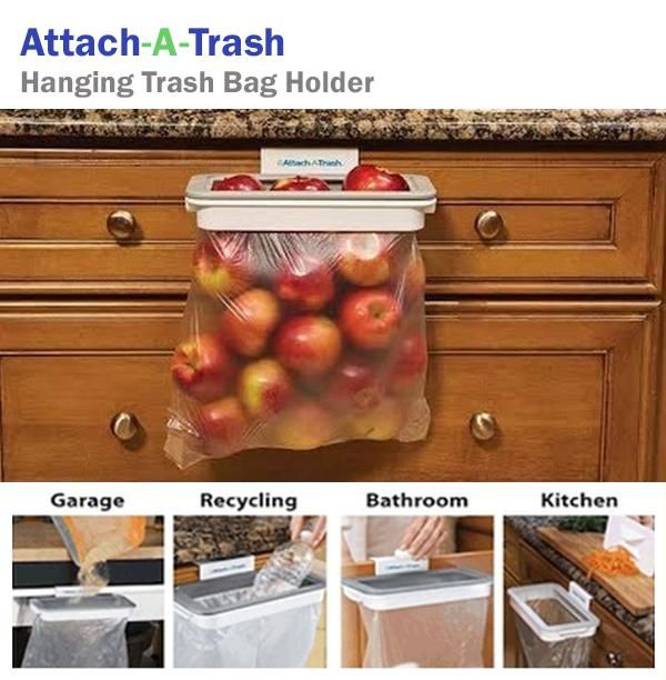 Держатель для мусорных пакетов навесной Attach-A-Trash