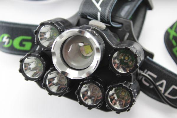 Налобный фонарик Bailong BL-T73-T6+UV