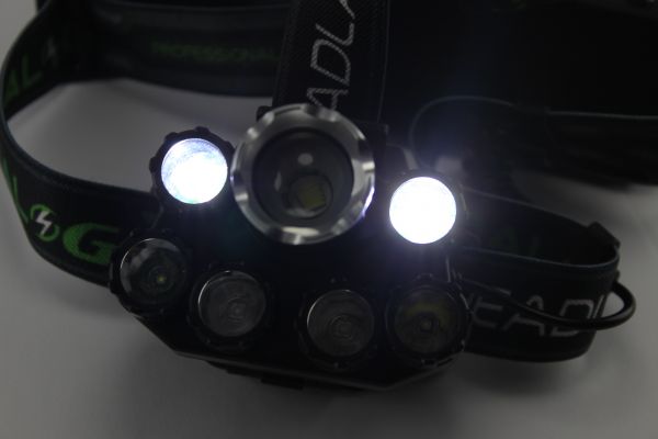 Налобный фонарик Bailong BL-T73-T6+UV