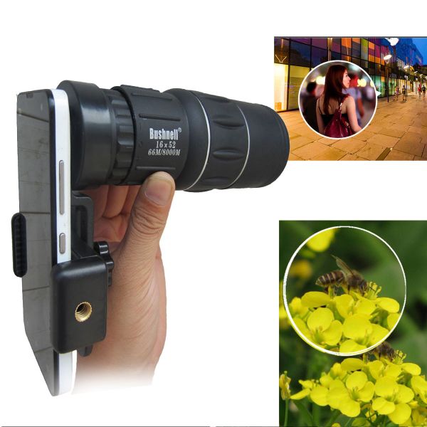 Монокуляр BUSHNELL 16x52 Двойной фокус Бушнелл оптика для наблюдения
