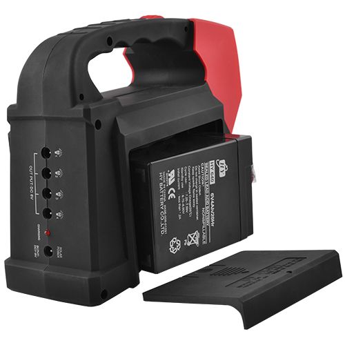 Фонарь переносной Luxury 1960 T, 1W+24SMD, 3 лампы 3W, power bank, солнечная батарея