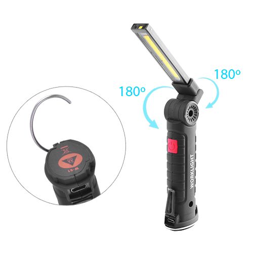 Фонарь кемпинг W-51-SMD+COB
