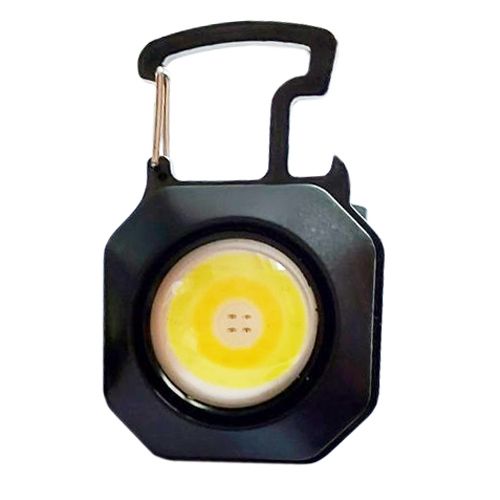 Фонарь LL-201-COB(white+yellow+red), Li-Ion аккум., зажигалка, магнит, карабин, отвертка, ЗУ Type-C