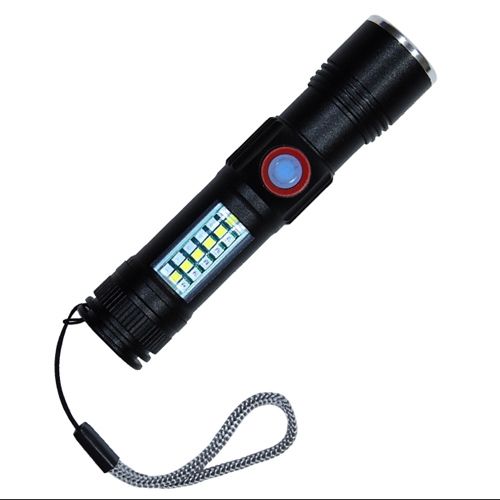 Фонарь Police SY-1903C-P50+SMD+RGB Alarm, ЗУ USB