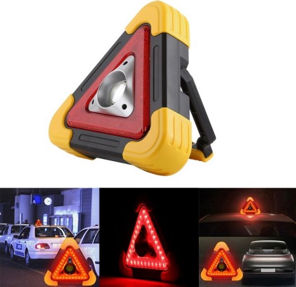 Прожектор светодиодный HB-6609-COB+LED(STOP)
