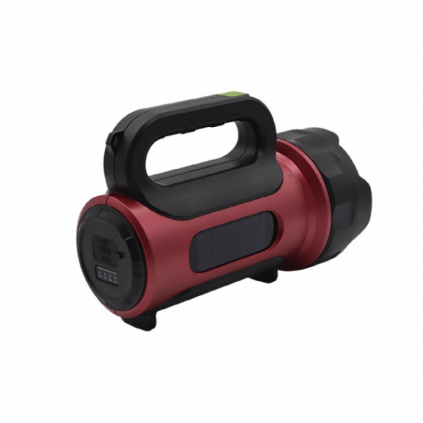 Фонарь кемпинг переносной T93-LED+COB(white+red), power bank, Li-Ion аккум., солнечная батарея, ЗУ microUSB, Box