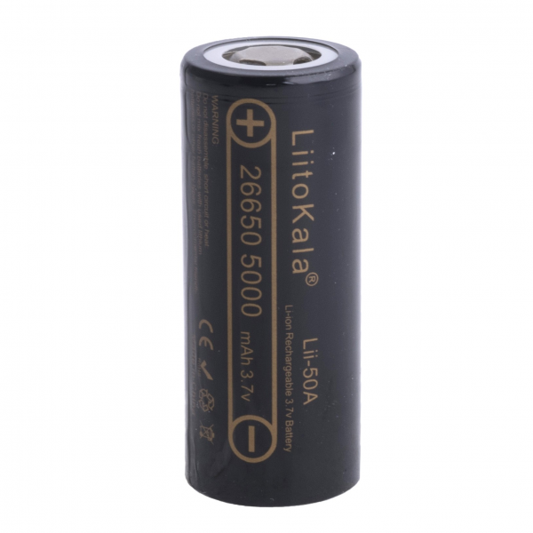 Аккумулятор LiitoKala Lii-50S 26650 5000 mAh