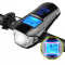 Велозвонок + компьютер + фара XA-585-T6+2LED, выносная кнопка, Waterproof, аккум., ЗУ micro USB