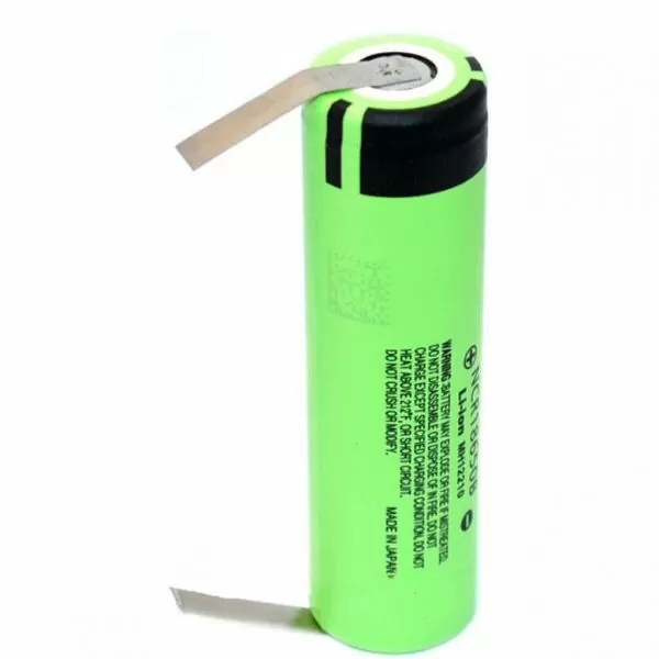 Аккумулятор Panasonic 18650 NCR18650B 3400mA под пайку