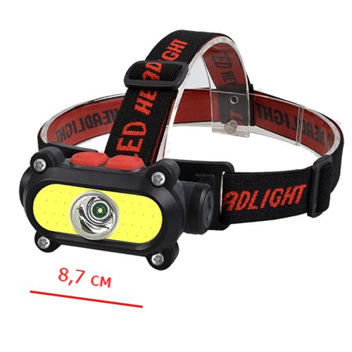 Фонарик налобный Police BL-210-ХРЕ+COB