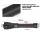 Фонарь BL-601-P90, ЗУ microUSB, 2x26650