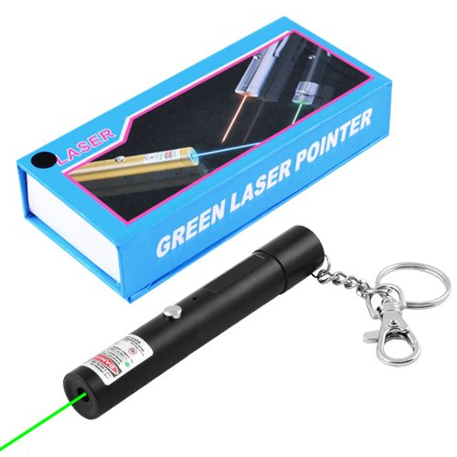 Фонарь-лазер зеленый 713, встроенный аккумулятор, USB