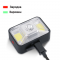 Фонарь налобный Police YD-21-XPE+2COB, ЗУ microUSB