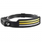 Фонарь налобный BL-W689-LM+3COB (white+yellow+red), Sensor, Li-Ion аккум., ЗУ Type-C