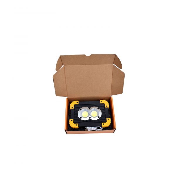 Прожектор светодиодный LL802-20W-2COB+1W
