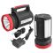 Фонарь переносной Luxury 1902 T, 5W+22SMD, 2 лампы 3W, power bank, солнечная батарея (Yajia)