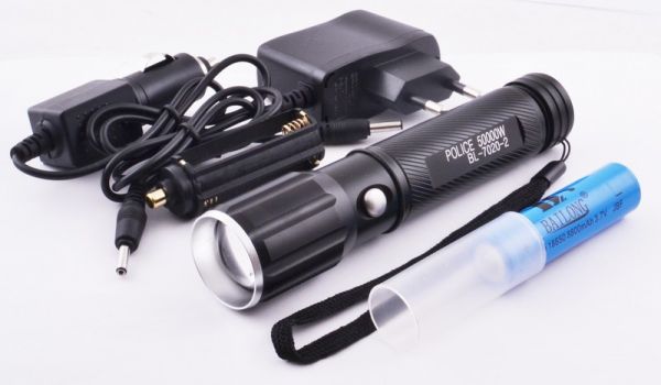 Ультрафиолетовый фонарик Bailong Police BL-7020-2