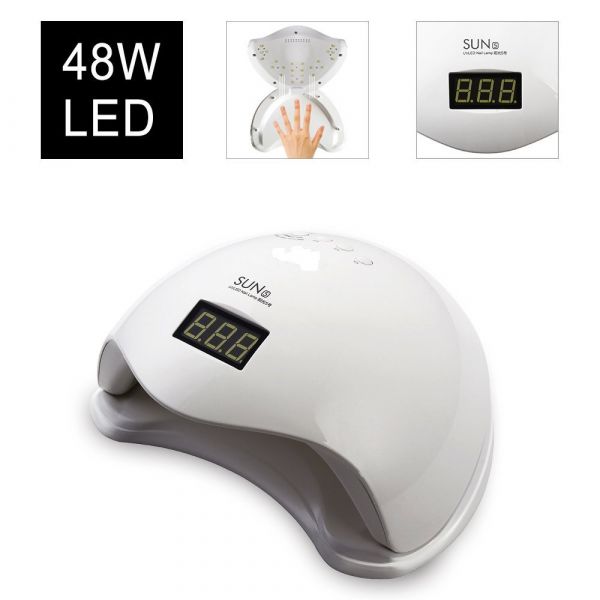 Sun 5 UV + LED 48w гибридная лампа для маникюра и педикюра
