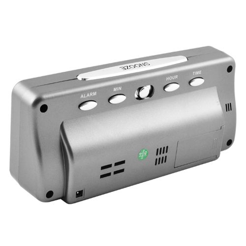 Часы сетевые VST-763Y-4, зеленые, температура, USB